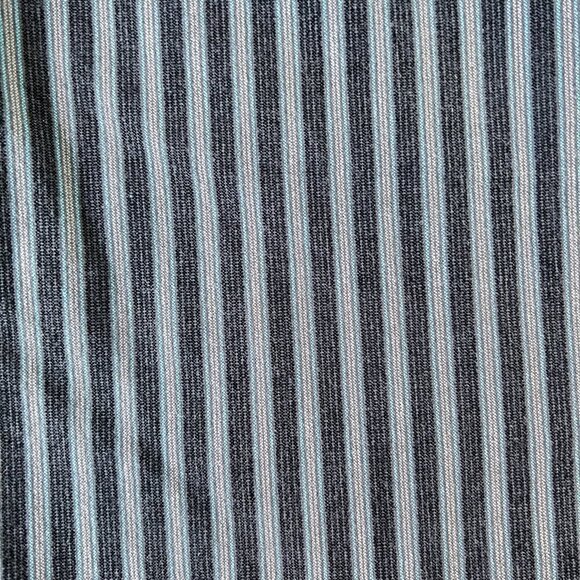 Women's Lilu Brand Bermuda Shorts | Gray Striped | Size 5 | 100% Cotton - Picture 10 of 13